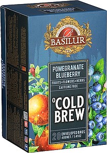KOLTER Porcovaný ledový čaj Cold Brew Pomegranate Blueberry, 20 x 2 g