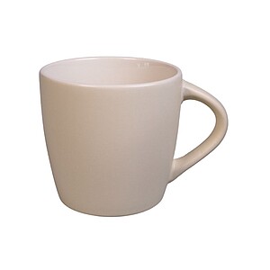 KORAL Keramický hrnček, 280 ml, svetlobéžová