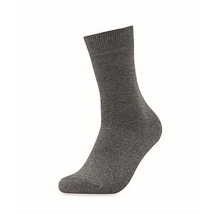Kotníkové ponožky, 43-46, šedé - reklamní ponožky
