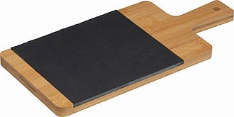 Krájecí prkénko z bambusu a břidlice