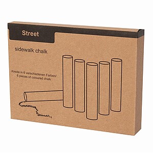 Křídy na ulici - 6ks