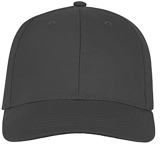 Kšiltovka šestipanelová, antracitová