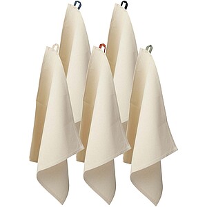 Kuchyňská utěrka z recyklované bavlny 200g/m2, středně oranžová