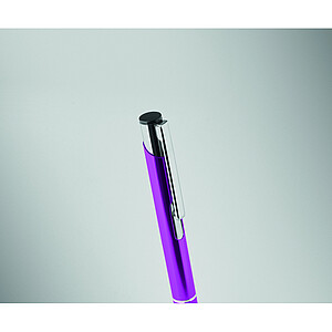 Kuličkové hliníkové pero, růžová