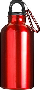 KYLBAHA Hliníková láhev na pití, 400 ml, červená - reklamní předměty