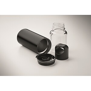 Láhev 2v1, 610 ml, černá