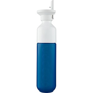 Láhev 450 ml s víčkem a brčkem, námořní modrá