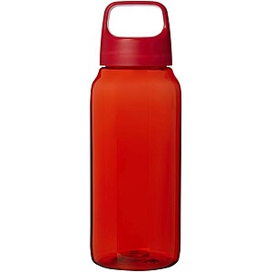 Láhev na pití vyrobená z recyklovaného plastu, 500ml, červená