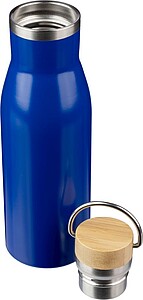 Láhev na pití z nerezové oceli, 500 ml, modrá