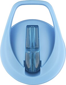 Láhev na pití z recyklované nerezové oceli, 500 ml, světle modrá