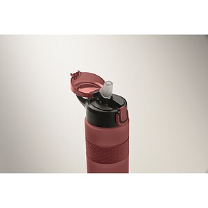 Láhev na pití z RPET 700 ml, vínová