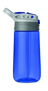 Láhev na pití z tritanu, 450ml, transparentní modrá