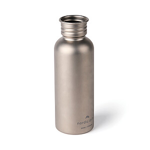 Láhev na vodu Nordic Drift 600ml, stříbrná