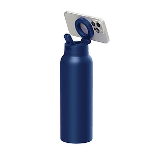 Láhev na vodu RINGO Pro MagSafe® s magnet. kroužkem 710 ml, světlá námořní modrá