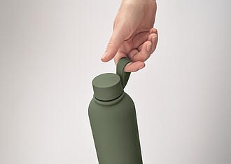 Láhev s dvojitou stěnou 500 ml, tmavá zelená