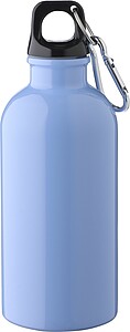 Láhev z recyklované nerezové oceli 400 ml, modrá
