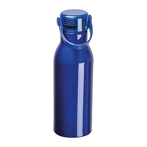 Lahev z recyklovaného hliníku 750 ml, modrá