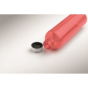 Láhev z RPET 1000ml, červená