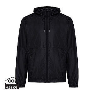 Ľahká bunda z recyklovaného polyesteru, čierna, 4XL