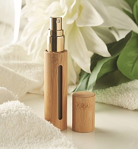 Lahvička na parfém, 10ml, bambusový povrch