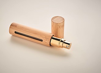 Lahvička na parfém, 10ml, bambusový povrch