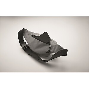 Ledvinka z 600D RPET, tmavě šedá