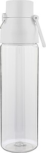 Lehká tritanová láhev s barevným víčkem 750 ml, bílá