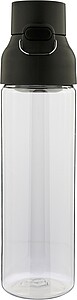 Lehká tritanová láhev s barevným víčkem 750 ml, černá