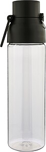 Lehká tritanová láhev s barevným víčkem 750 ml, černá