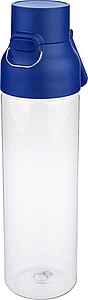 Lehká tritanová láhev s barevným víčkem 750 ml, kobaltově modrá