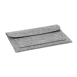 LENTINO Plstený obal na notebook, sivý
