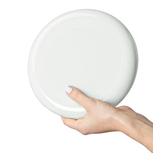 Létající talíř o průměru 21 cm, bílá