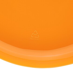 Létající talíř o průměru 21 cm, oranžová