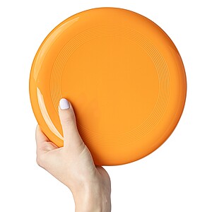 Létající talíř o průměru 21 cm, oranžová