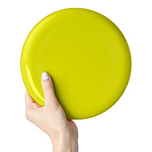 Létající talíř o průměru 21 cm, žlutá