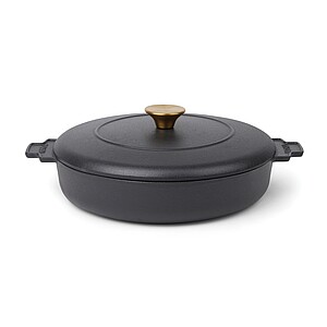 Liatinový hrniec 2,5 l, čierna