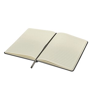 Linkovaný zápisník A5, šedá