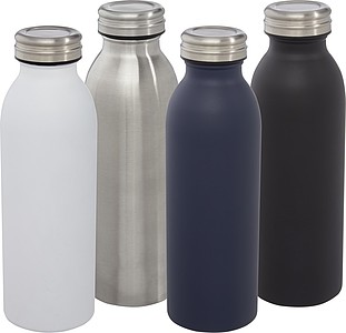 LINZOR Měděná termoska s vakuovou izolací, 500 ml, bílá