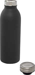 LINZOR Měděná termoska s vakuovou izolací, 500 ml, černá