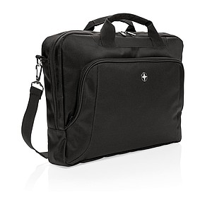 Luxusná taška na 15” notebook, čierna