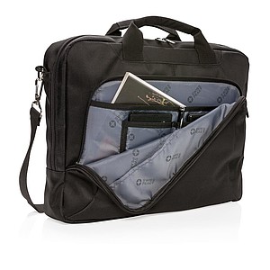 Luxusní brašna na 15” notebook, černá