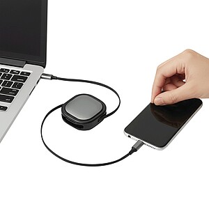 MACOMER Nabíjecí a datový kabel, černá