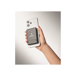 Magnet. powerbanka 5000mAh,set, černá
