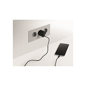 Magnet. powerbanka 5000mAh,set, černá