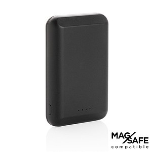Magnetická bezdrátová powerbanka 5.000 mAh, černá