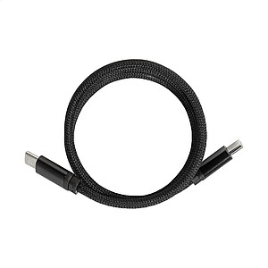 Magnetický 60W kabel USB-C, černá
