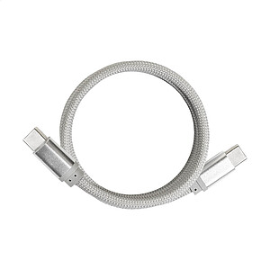 Magnetický 60W kabel USB-C, stříbrná