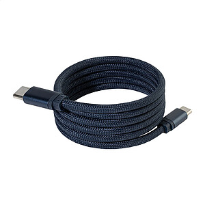 Magnetický 60W kabel USB-C, tmavě modrá
