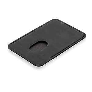Magnetický držák na karty na telefon, černá