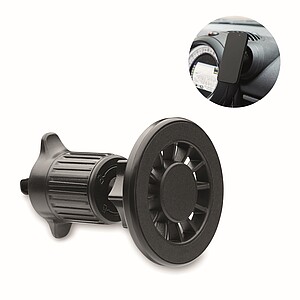 Magnetický držiak na telefón, čierna